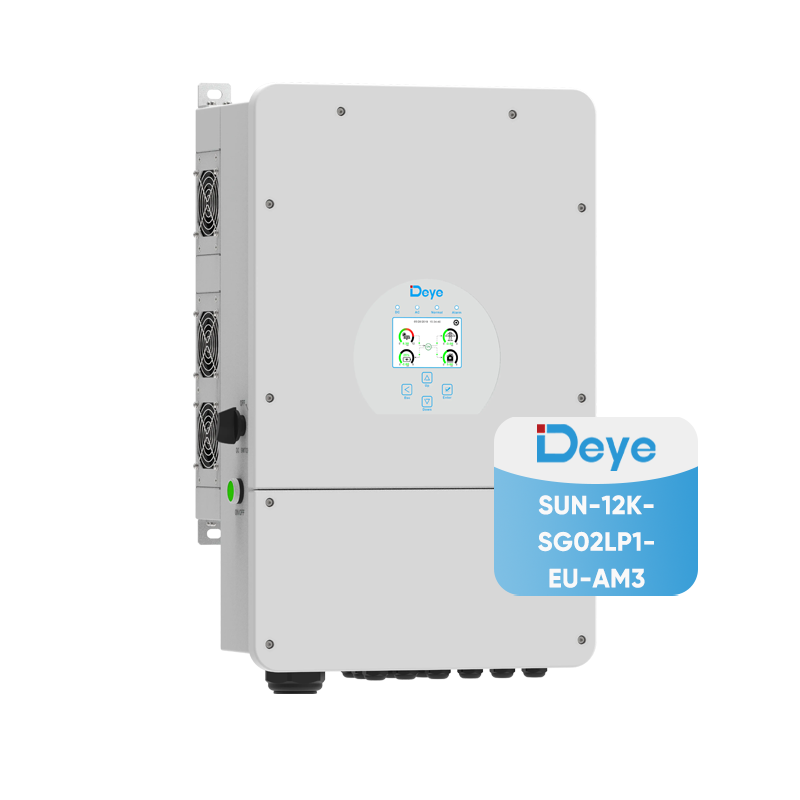 Deye Hybrid Single-Phase Inverter SUN-12K-SG02LP1-EU-AM3 with LV Battery Supported